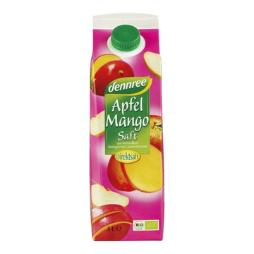 Bio šťáva jablko/mango 1l  Dennree